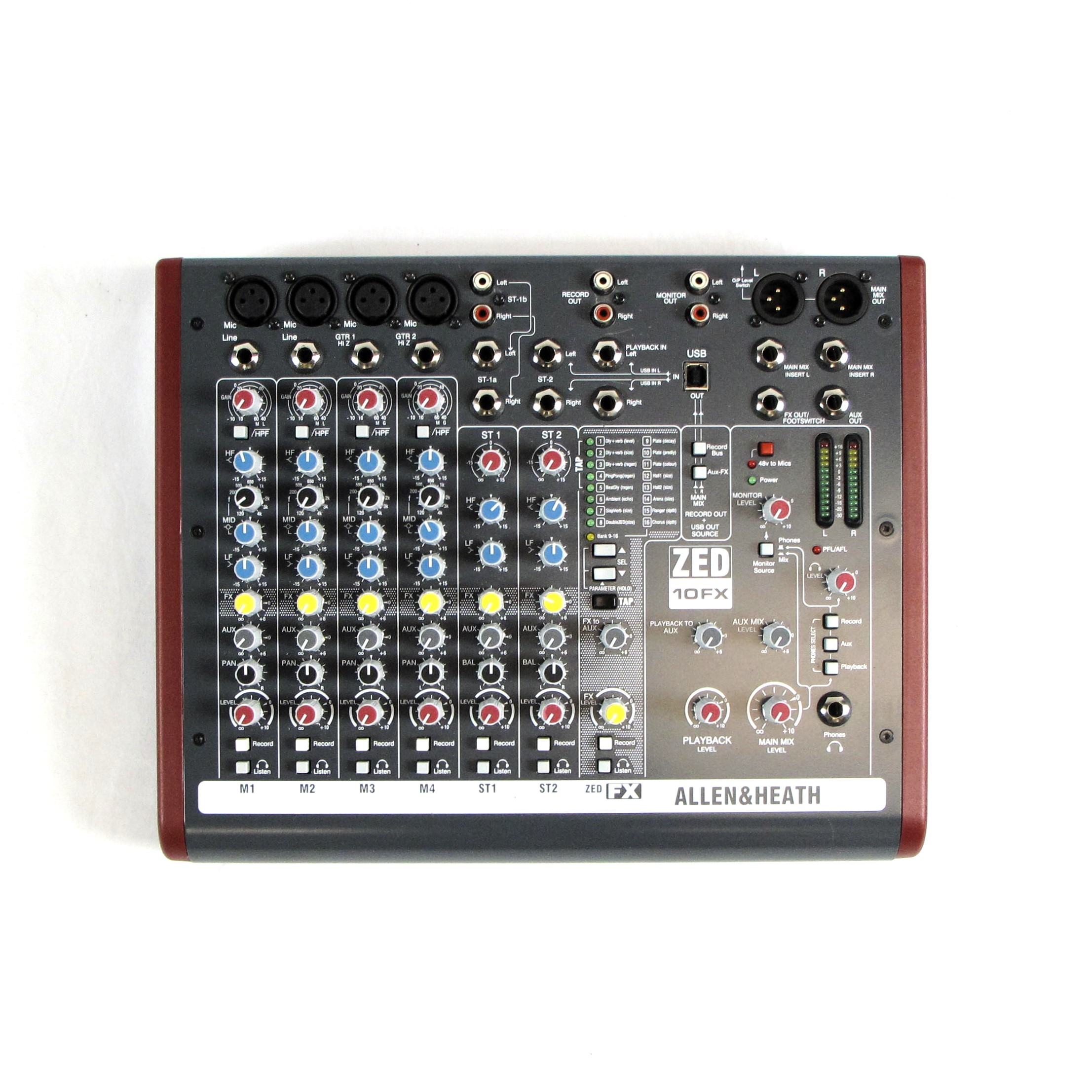 ALLEN & HEATH ZED10FX MIXER W/ GIG BAG