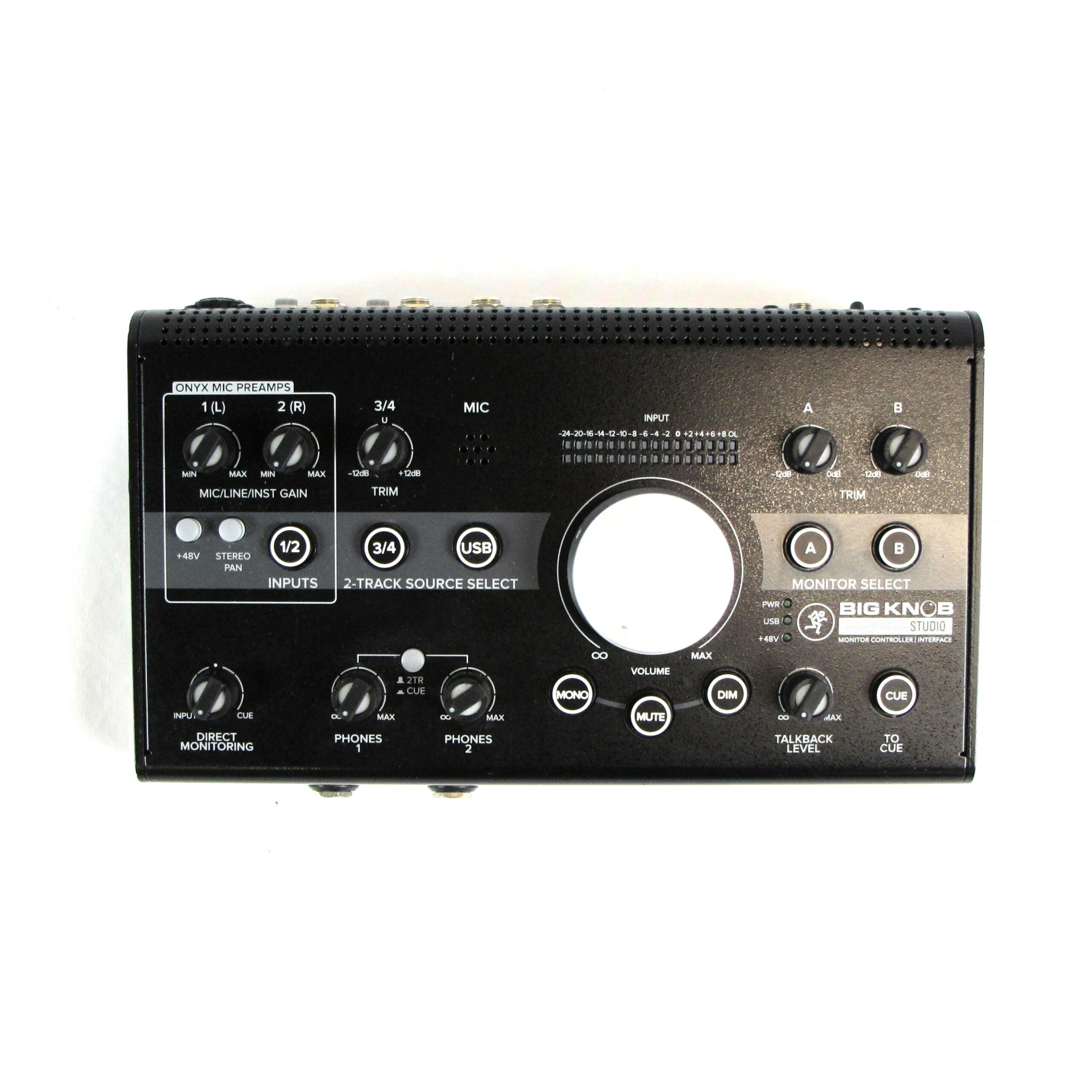 MACKIE BIG KNOB STUDIO USB MONITOR CONTROLLER AND INTERFACE