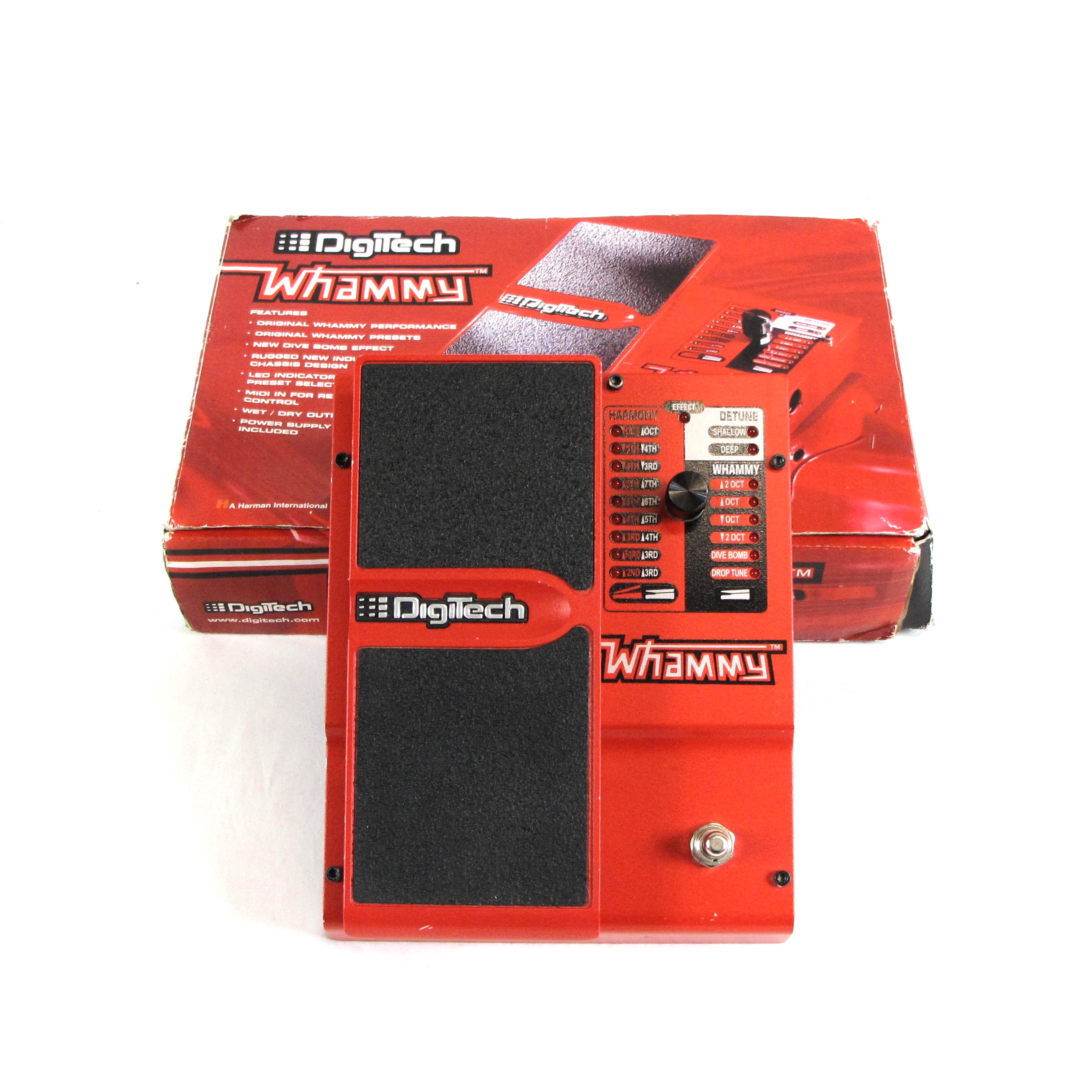 DIGITECH WHAMMY 4 PITCH SHIFTER W/ POWER SUPPLY AND BOX