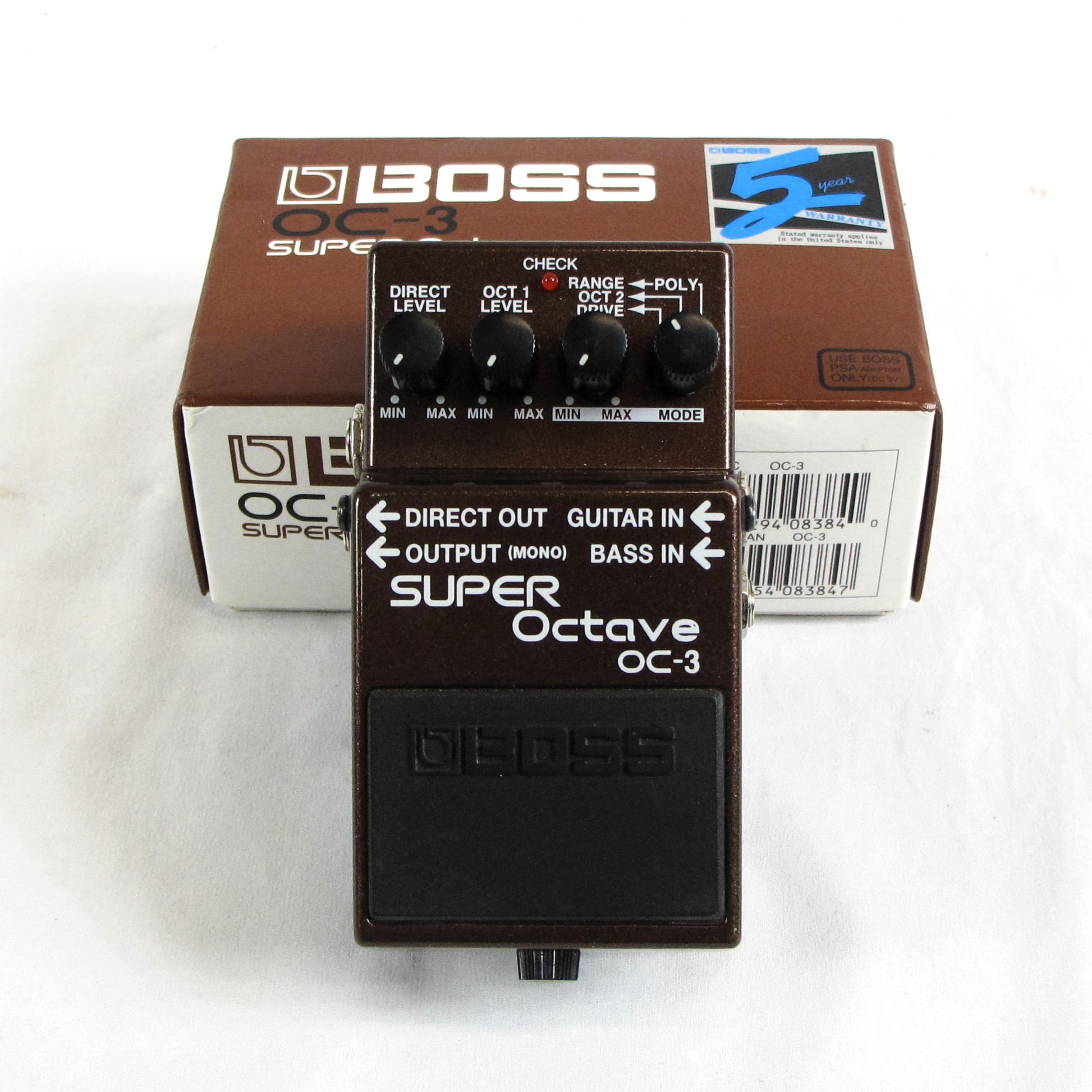 Boss OC3 Super Octave Used At Music Manor