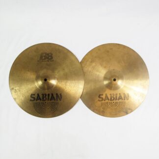 Sabian 14" B8 Hi-Hat Cymbal Pair Used