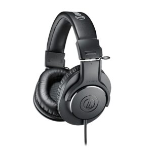 audio technica ath m20x professional studio monitor headphones