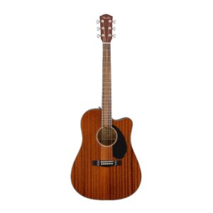 Fender CD-60SCE Dreadnought Acoustic-Electric All-Mahogany