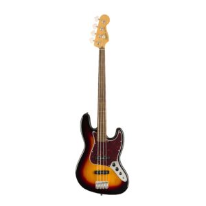 squier classic vibe 60s jazz bass fretless