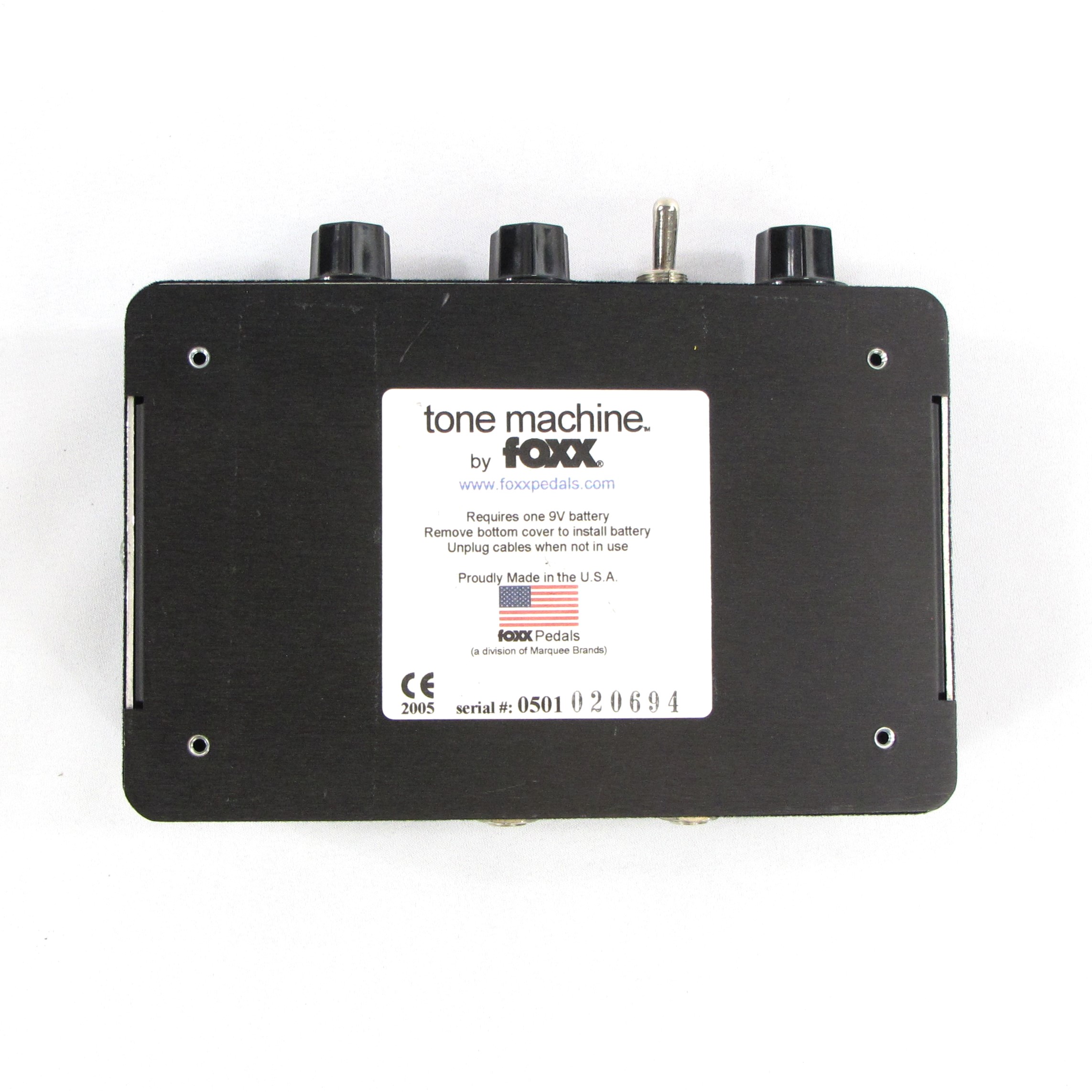 Foxx Tone Machine Reissue - 2005