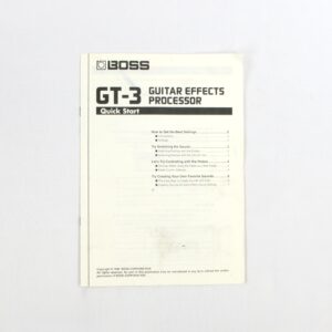 Boss GT-3 Multi-Effects Processor Used