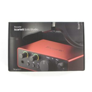 Focusrite Scarlett Solo Studio 4G Used