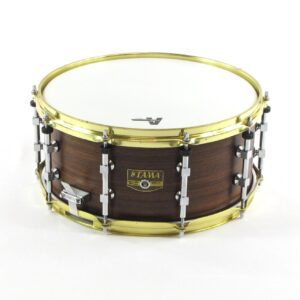 vintage tama rw 326 rosewood snare drum c.1990