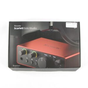 Focusrite Scarlett Solo Studio 4G Used