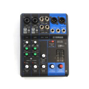 Yamaha MG06 Analog Mixing Console Used