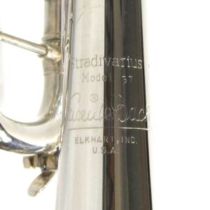 Bach Stradivarius Model 37 Silver Trumpet - 1980s Vintage