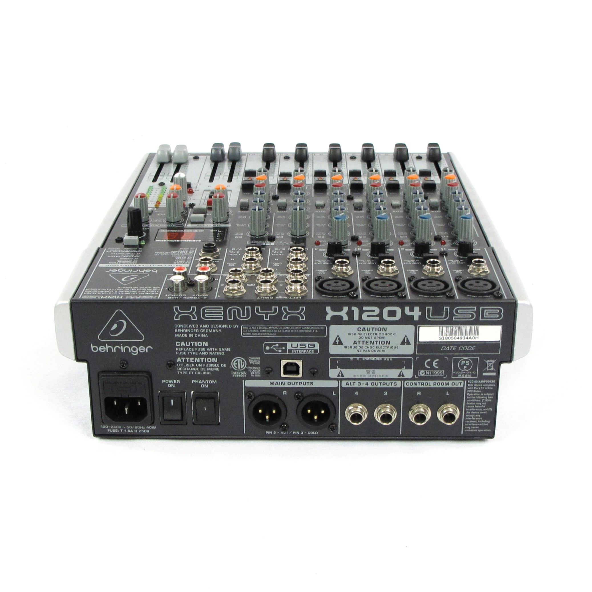 Behringer X1204USB Mixer Used