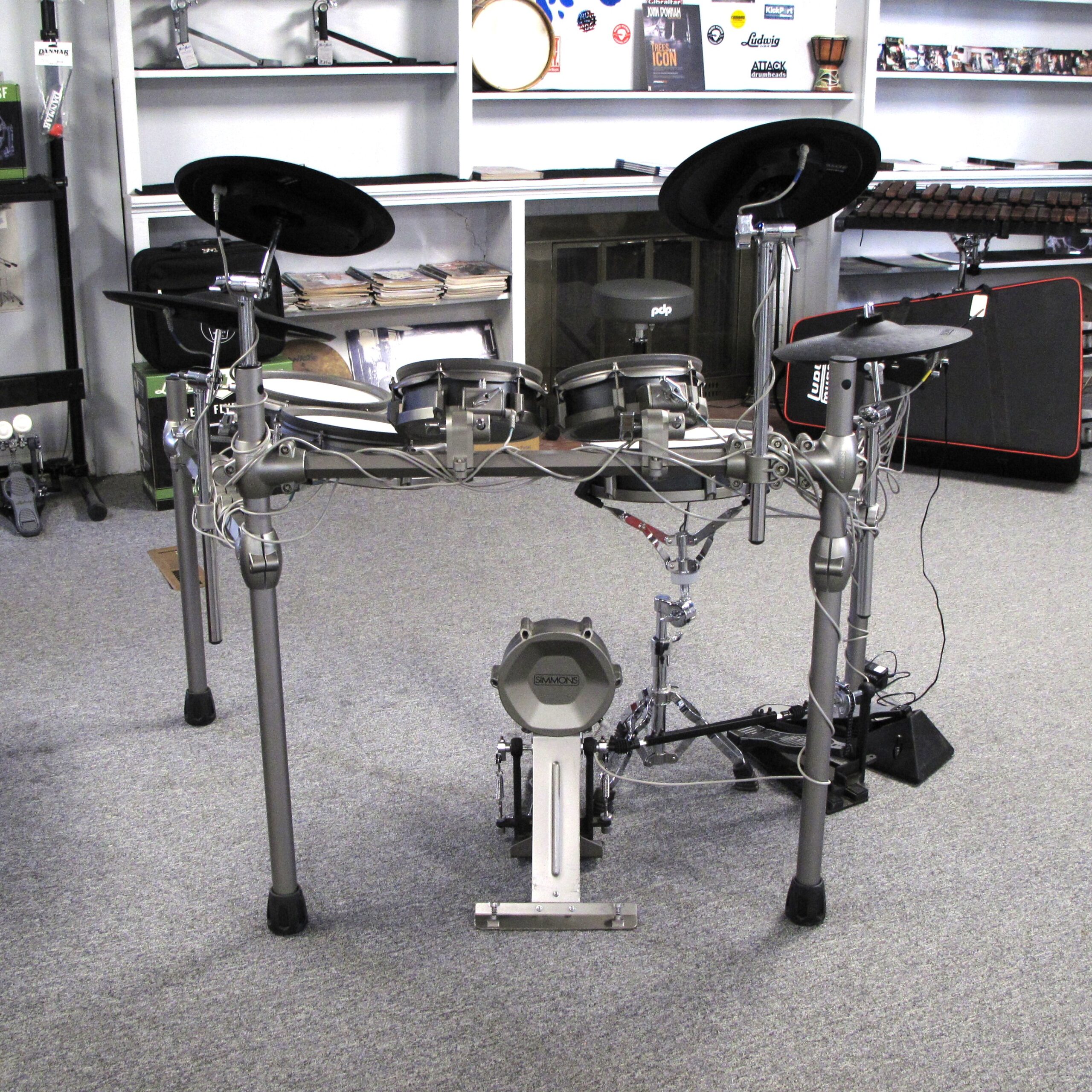 Simmons SD1250 Electronic Drum Set Used