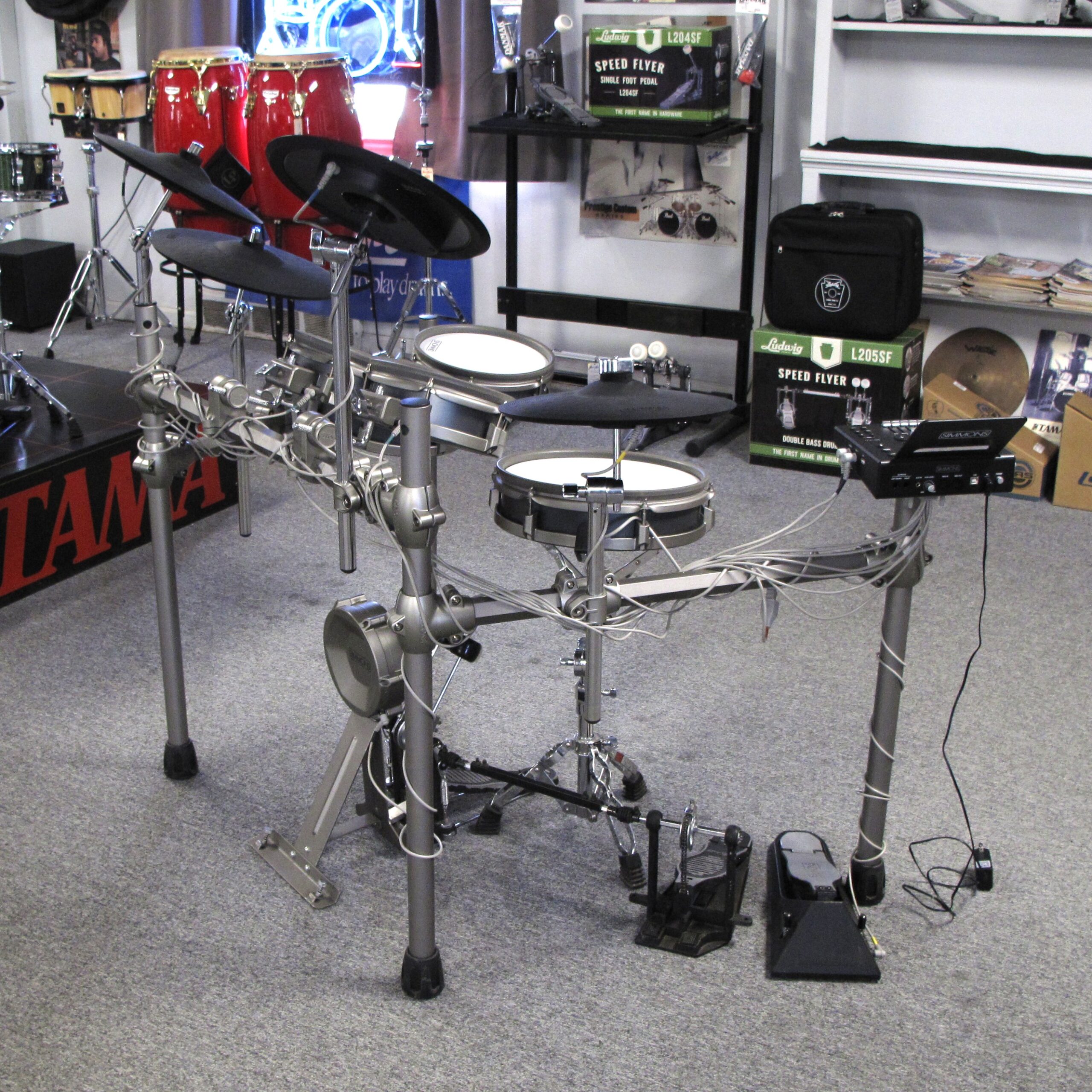 Simmons SD1250 Electronic Drum Set Used
