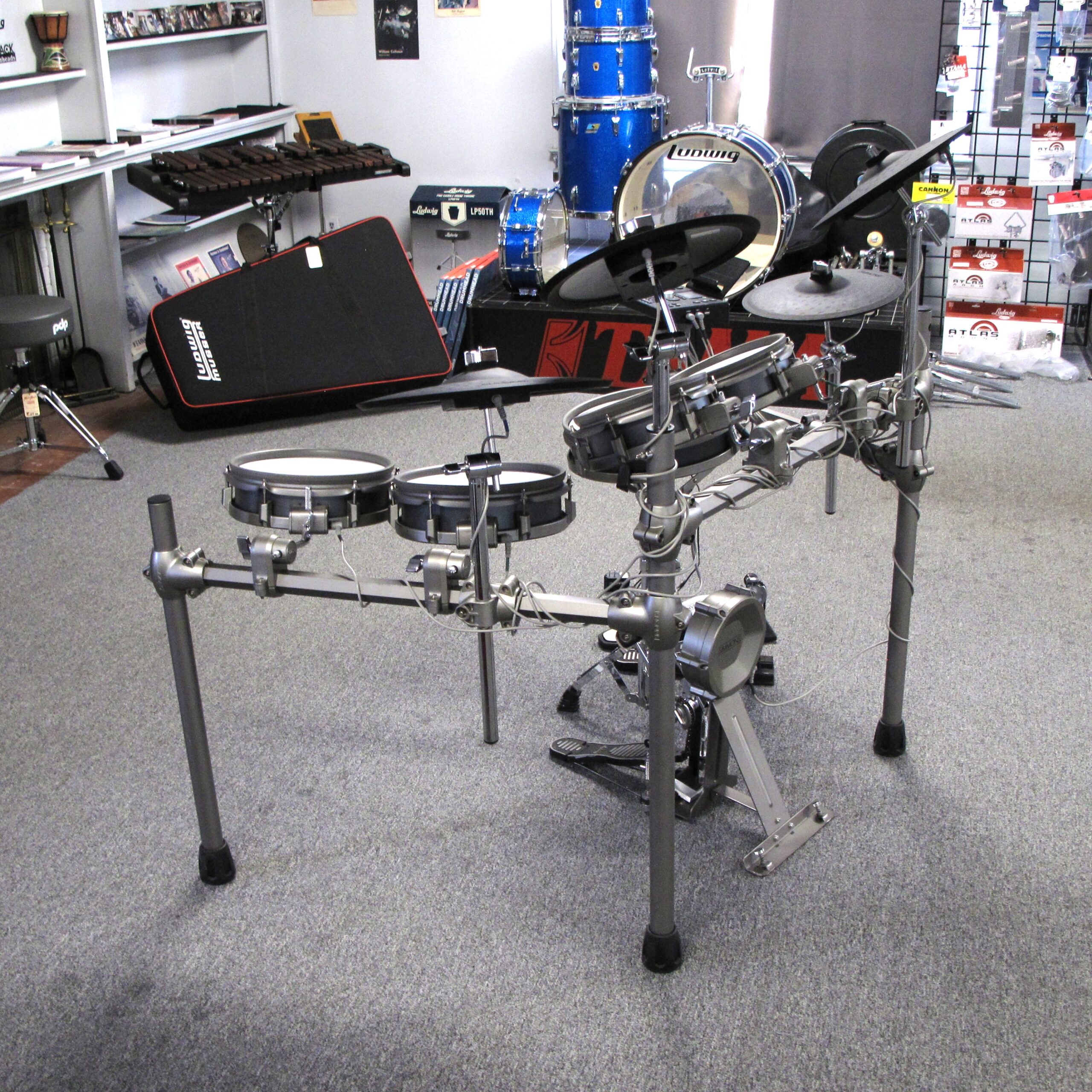 Simmons SD1250 Electronic Drum Set Used