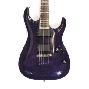 LTD MH-401QMNT Electric Guitar Used