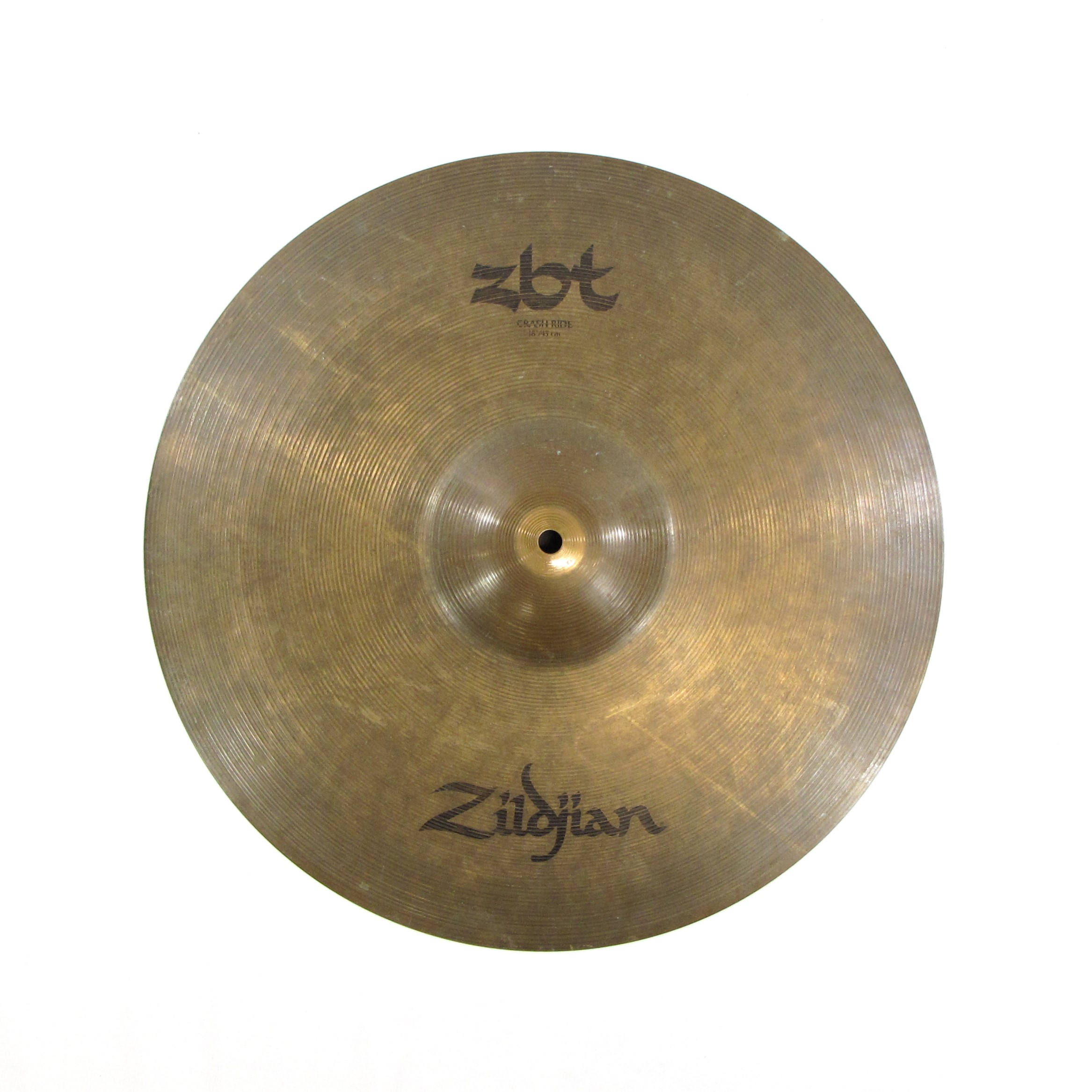 zildjian 18" zbt crash cymbal