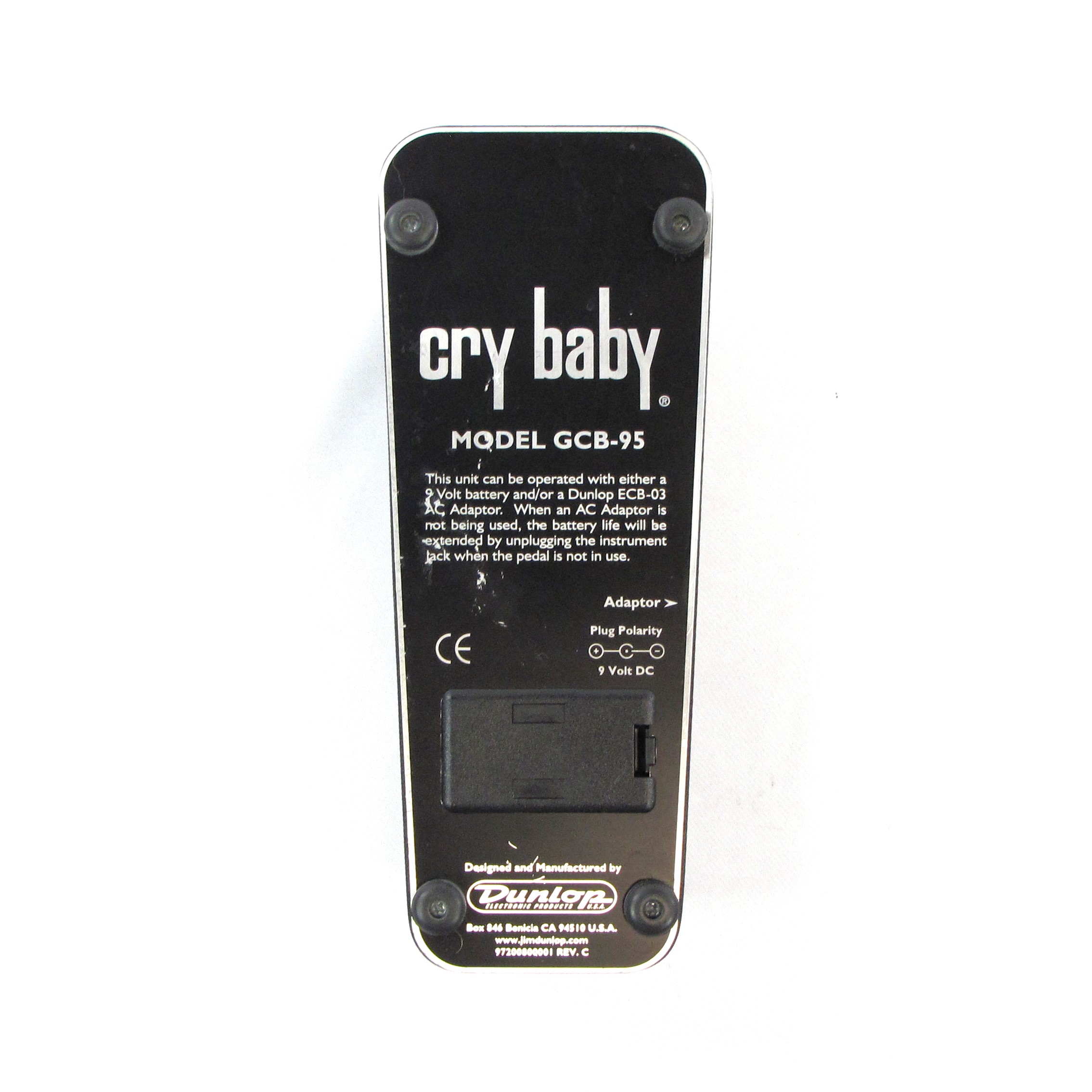 dunlop gcb95 cry baby wah