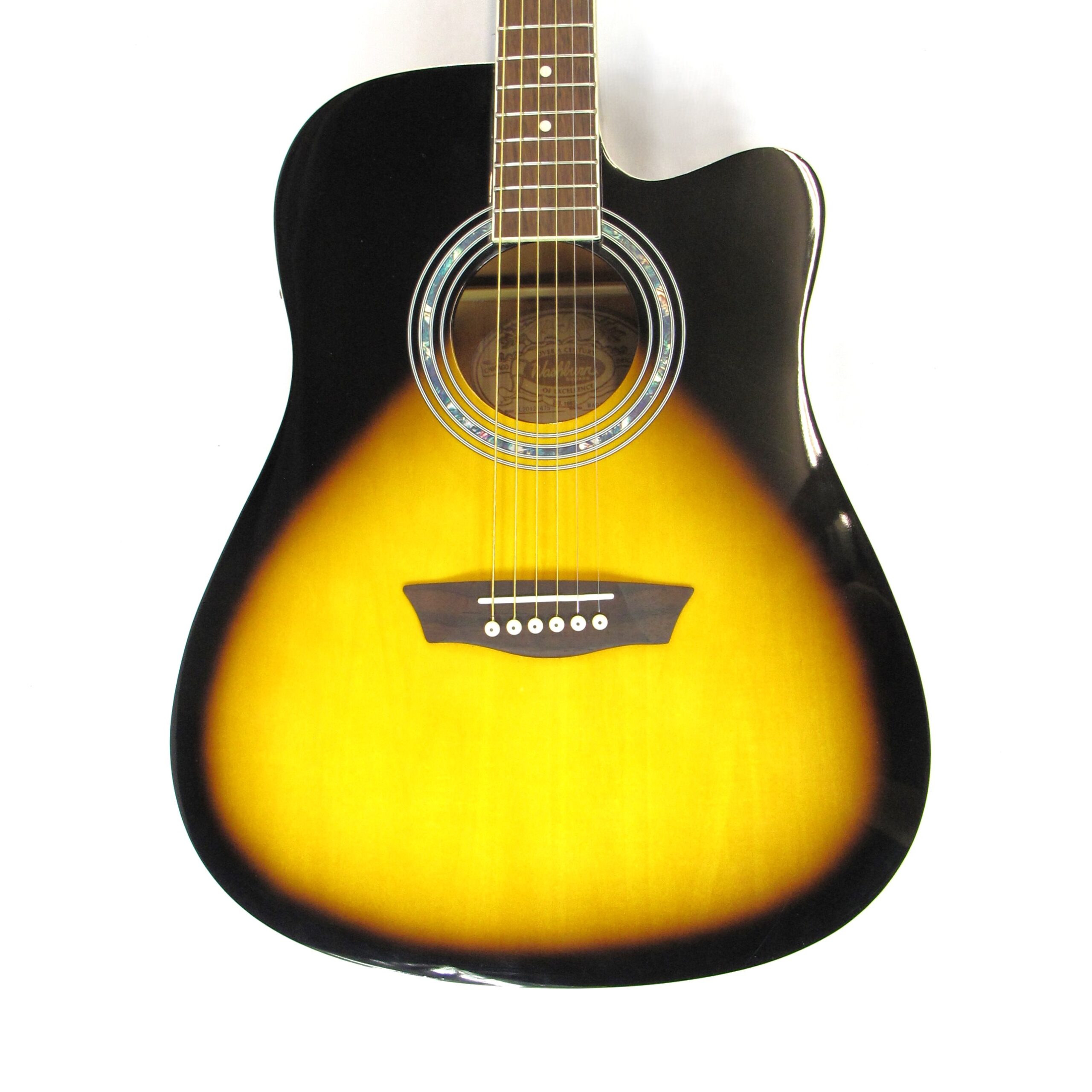 washburn wa90ce acoustic electric