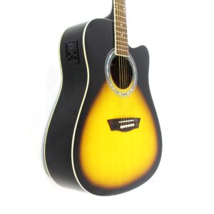 washburn wa90ce acoustic electric