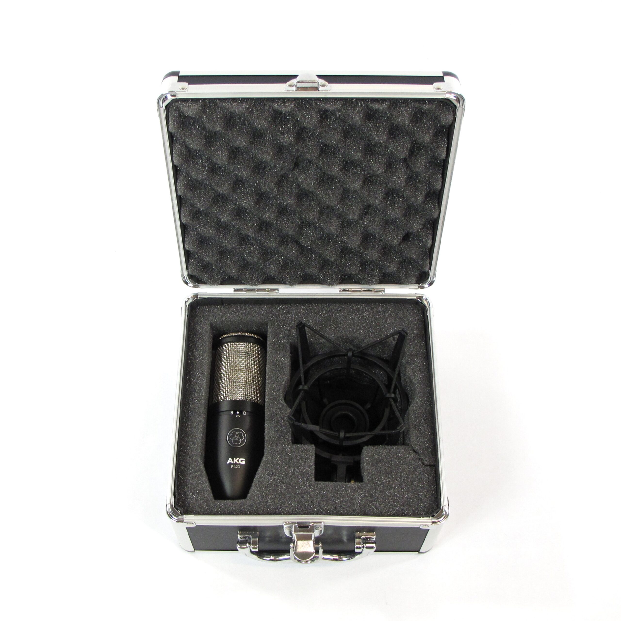 akg p420 condenser microphone