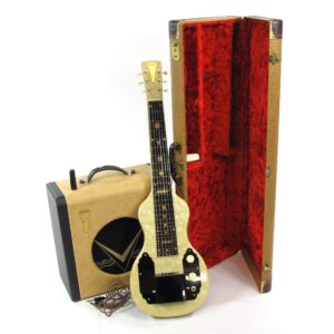 vintage english electronics tonemaster lap steel and amplifier 1950s