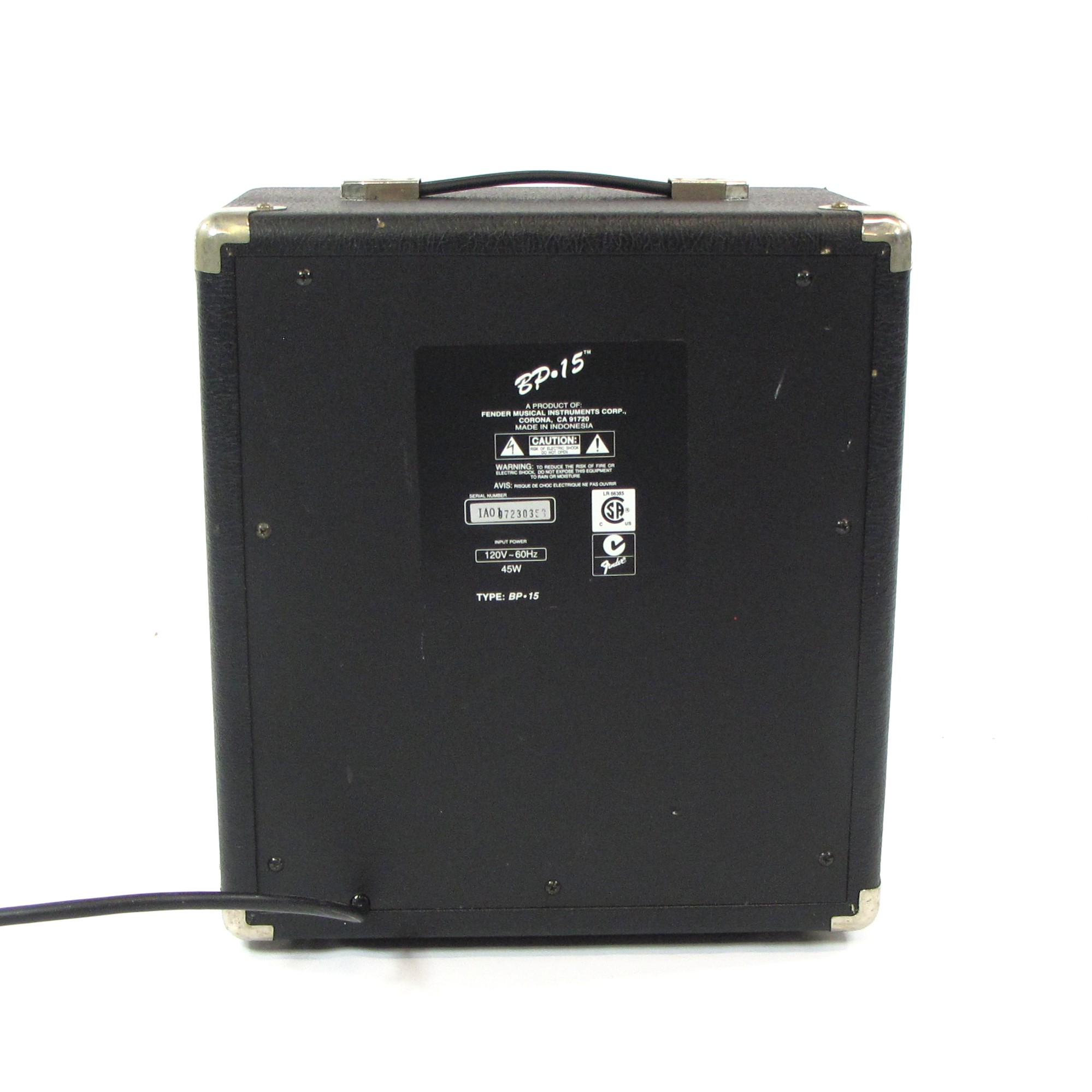 squier bp15 combo bass amplifier