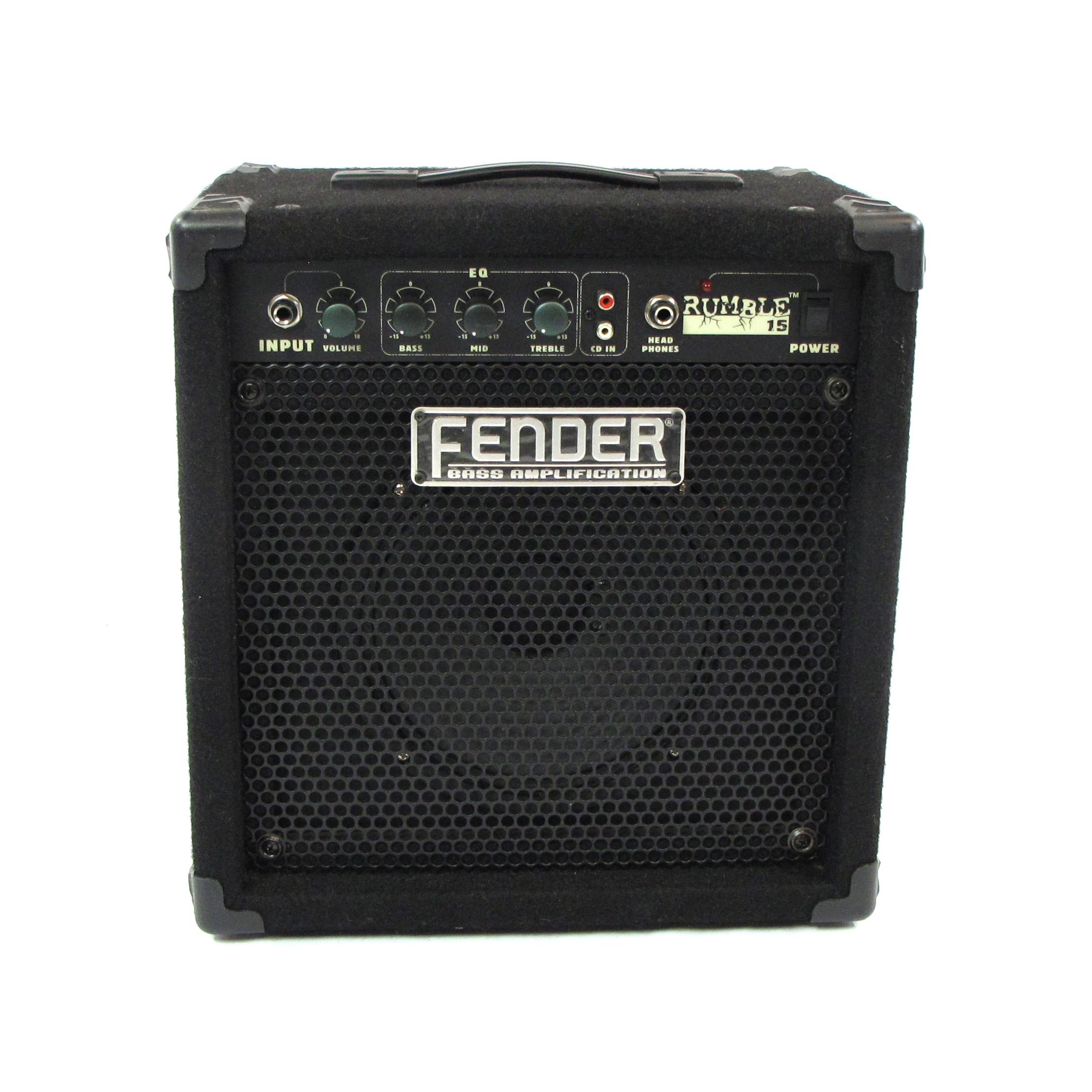 fender rumble 15 combo bass amplifier