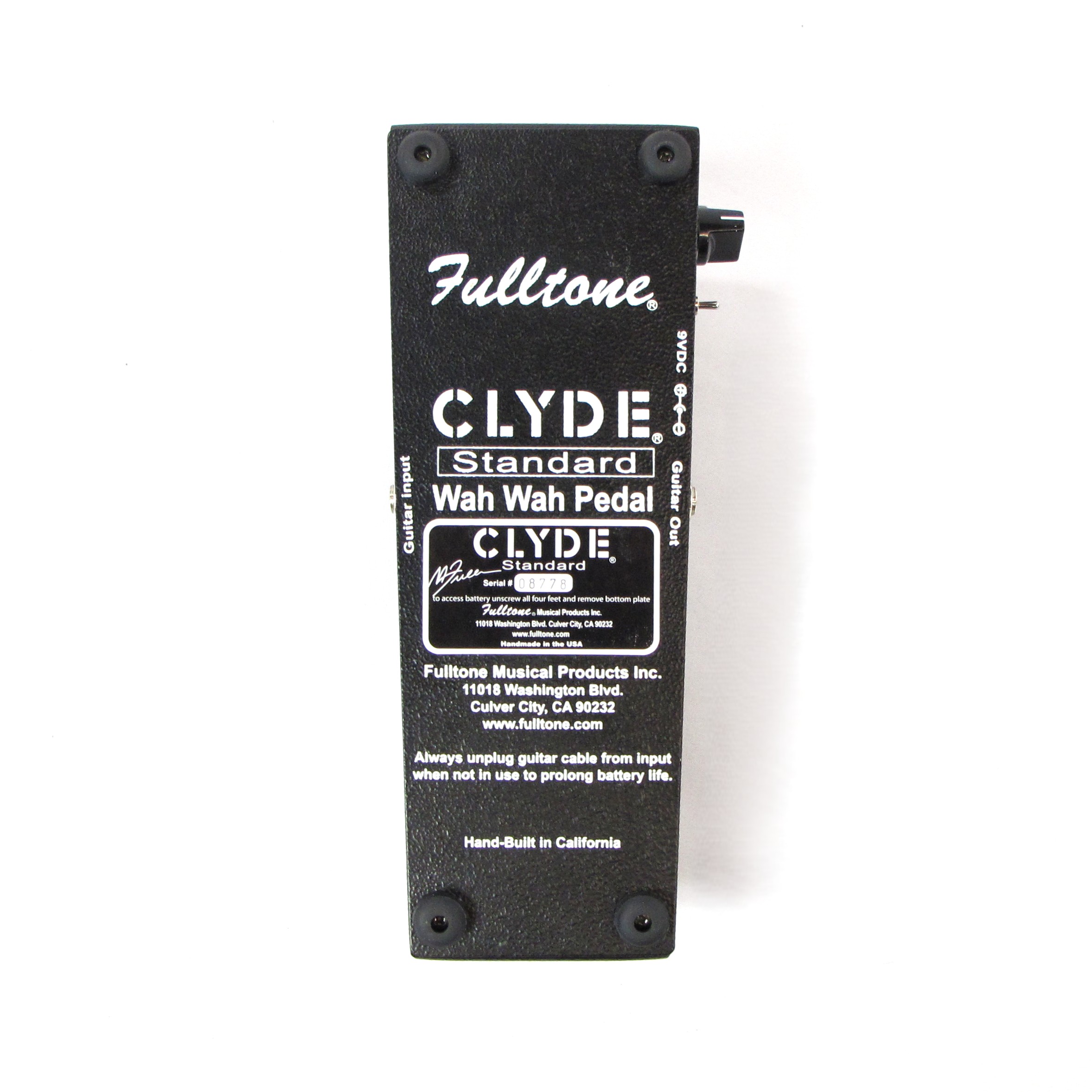 fulltone clyde standard wah