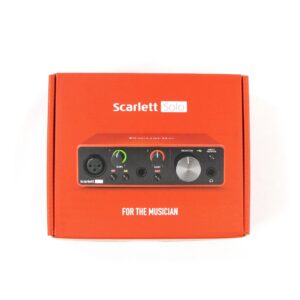 focusrite scarlett solo 3rd gen usb audio interface
