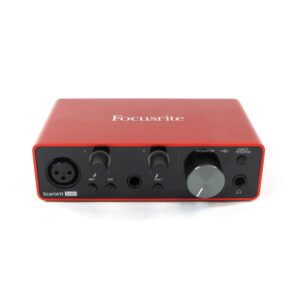 focusrite scarlett solo 3rd gen usb audio interface