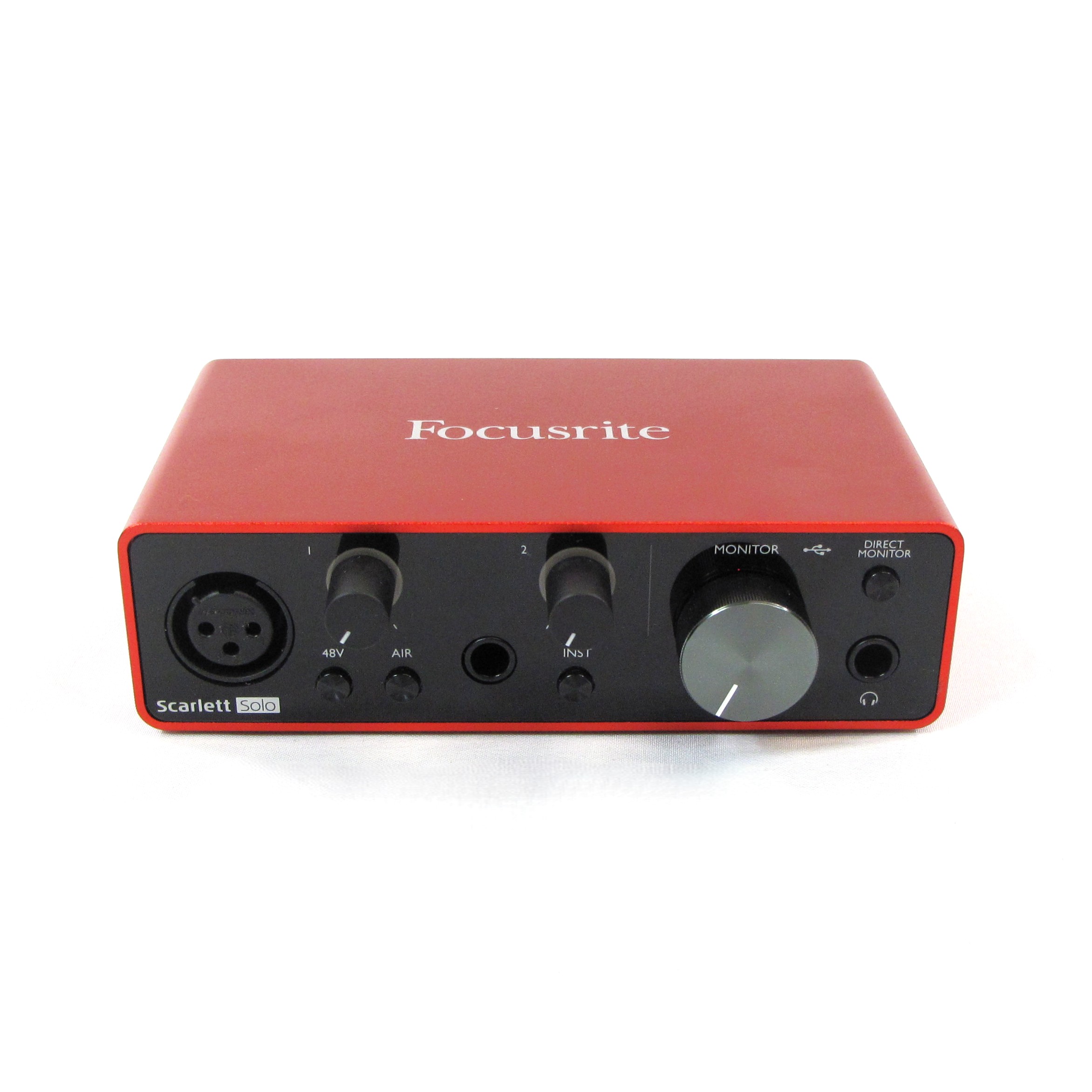 focusrite scarlett solo 3rd gen usb audio interface