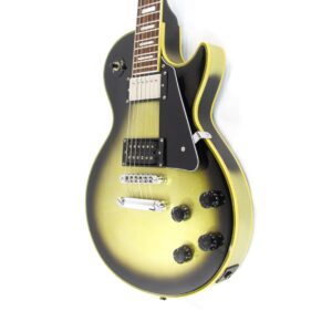 unbranded single cut electric guitar