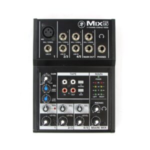 mackie mix5 compact mixer