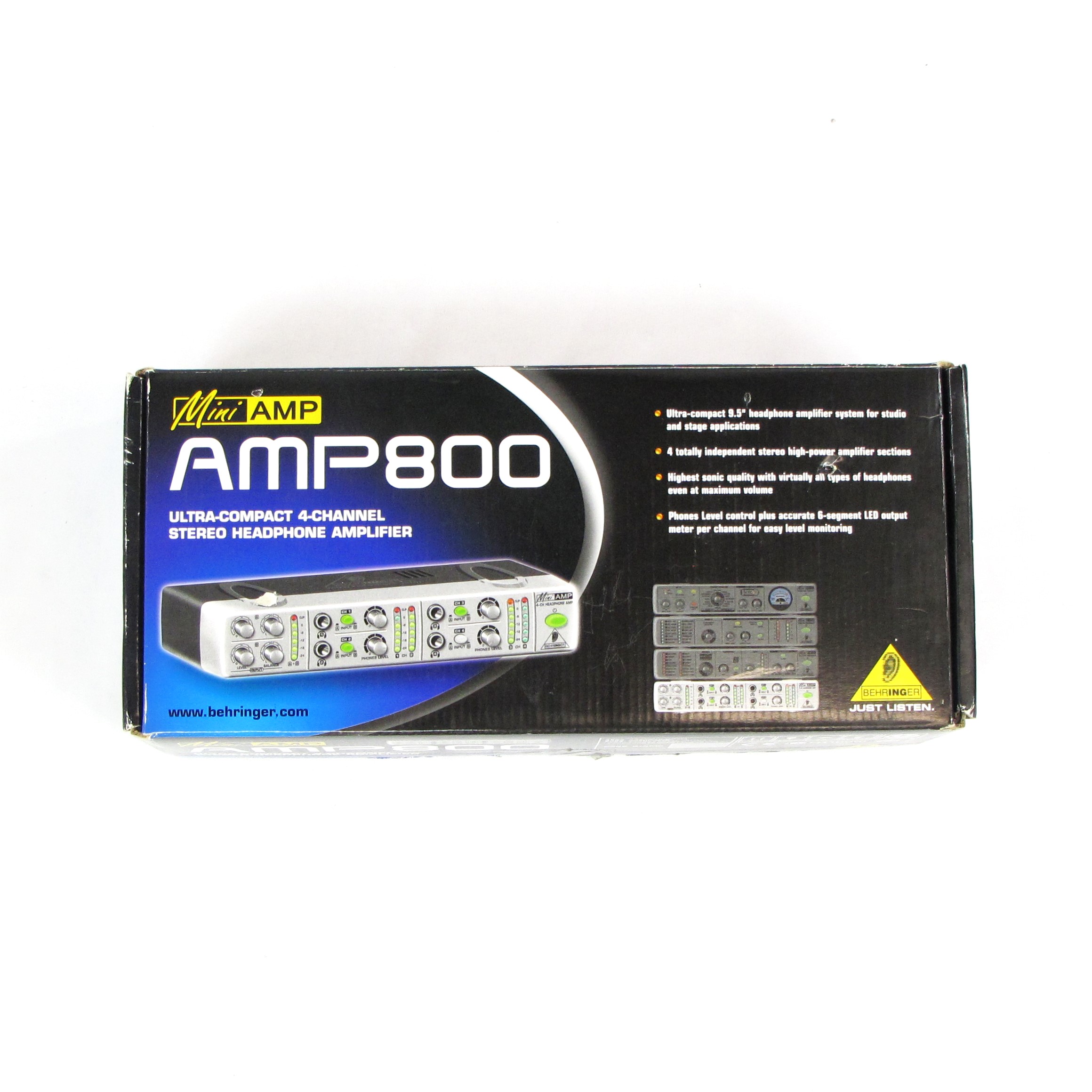 behringer amp800 headphone amplifier