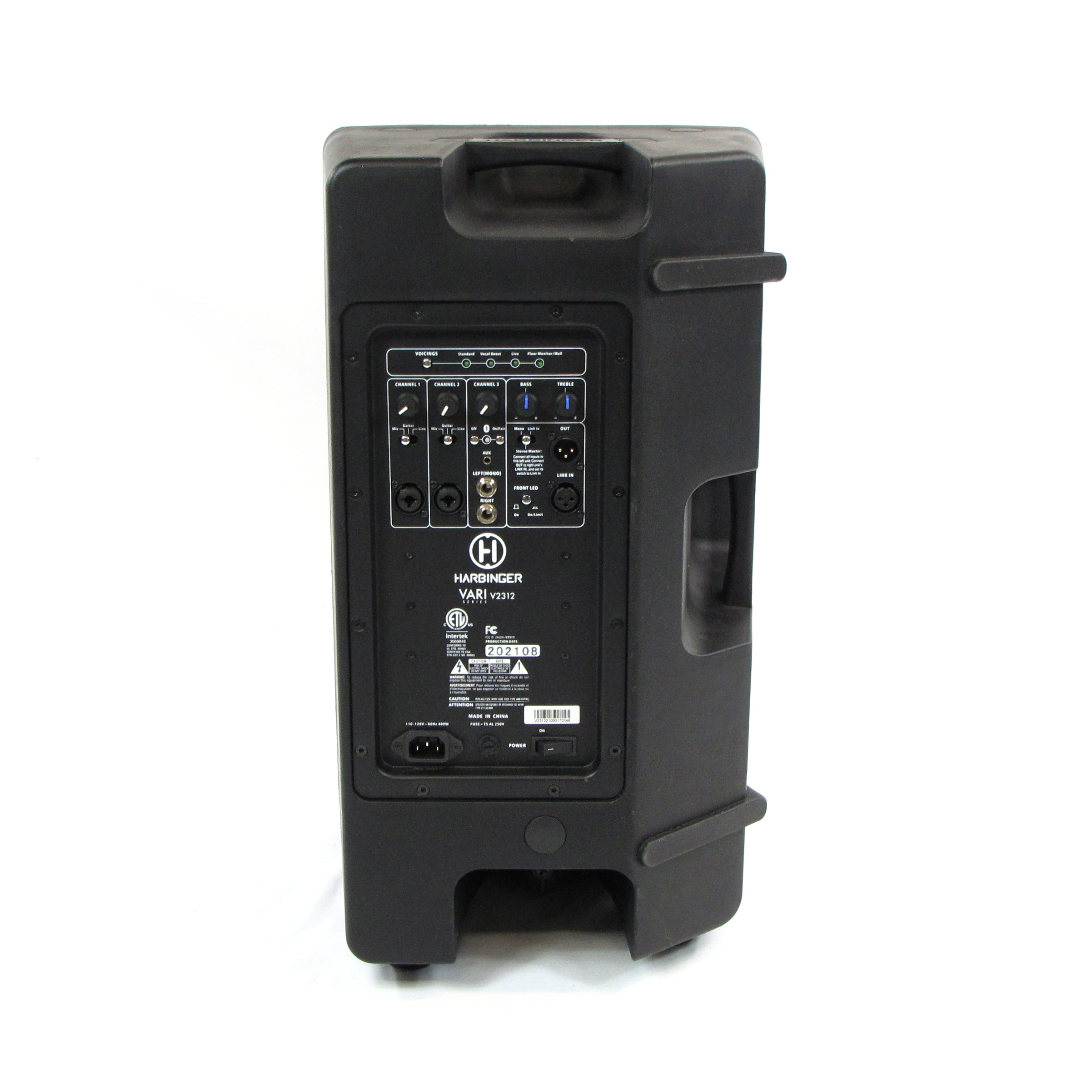 harbinger v2312 powered pa speaker