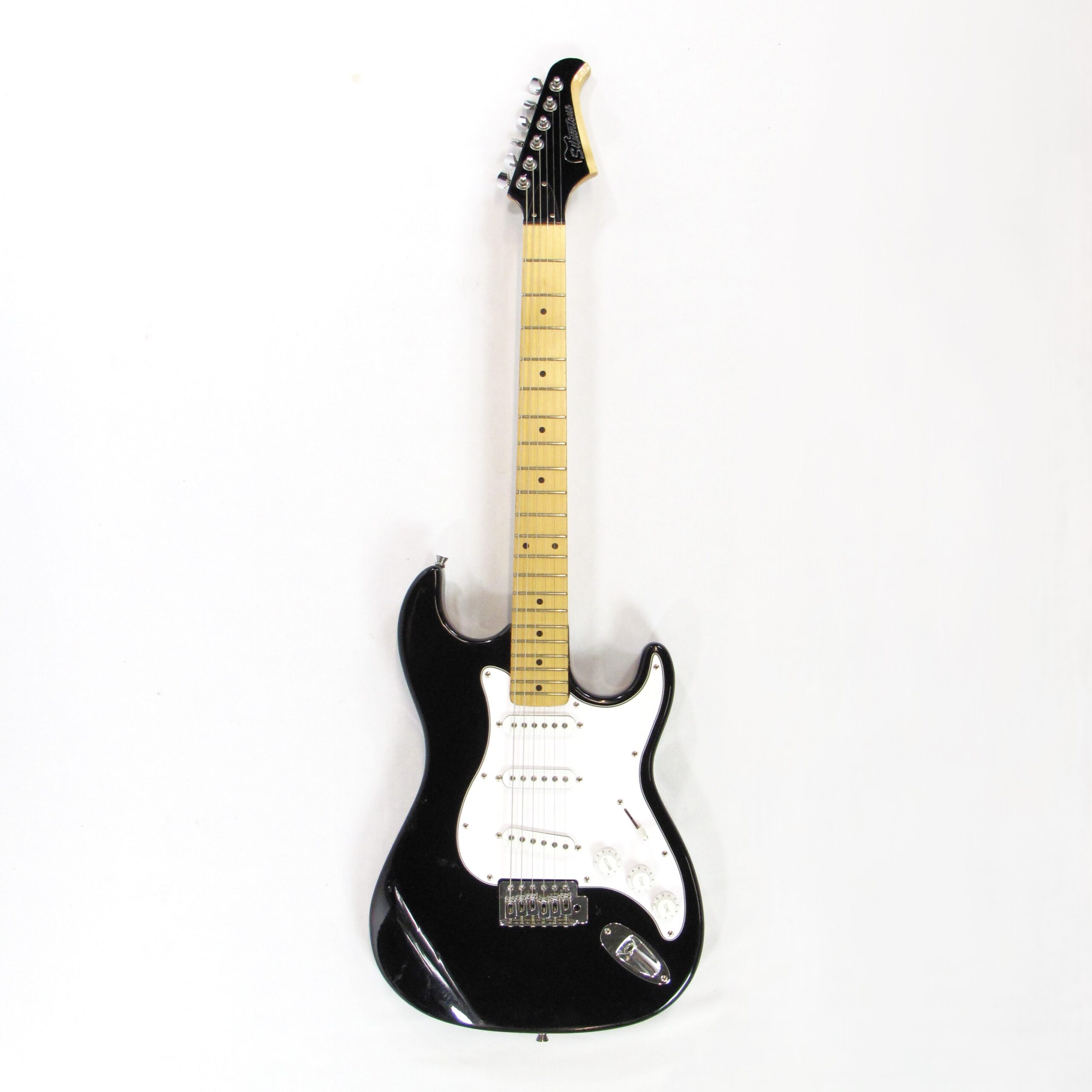 silvertone electric guitar