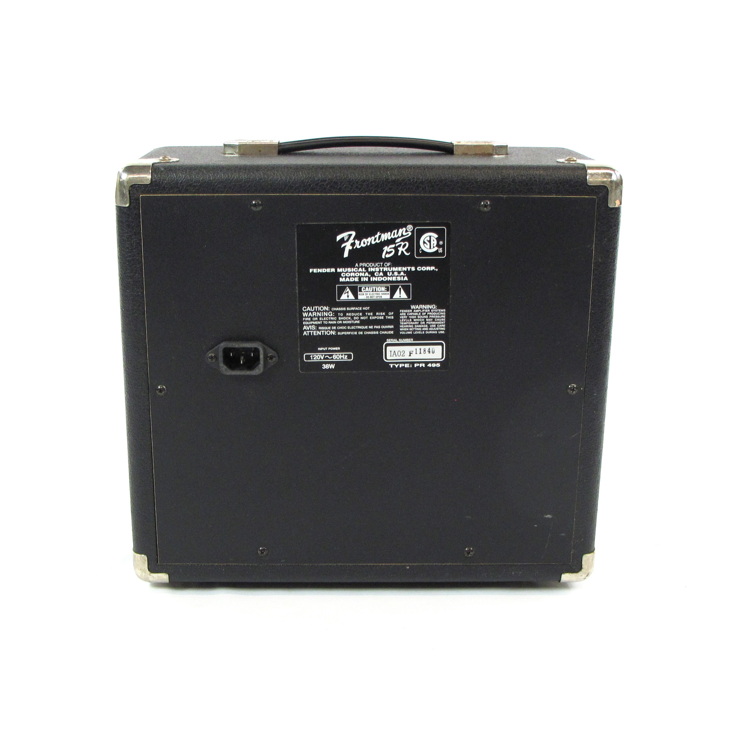 fender frontman 15r