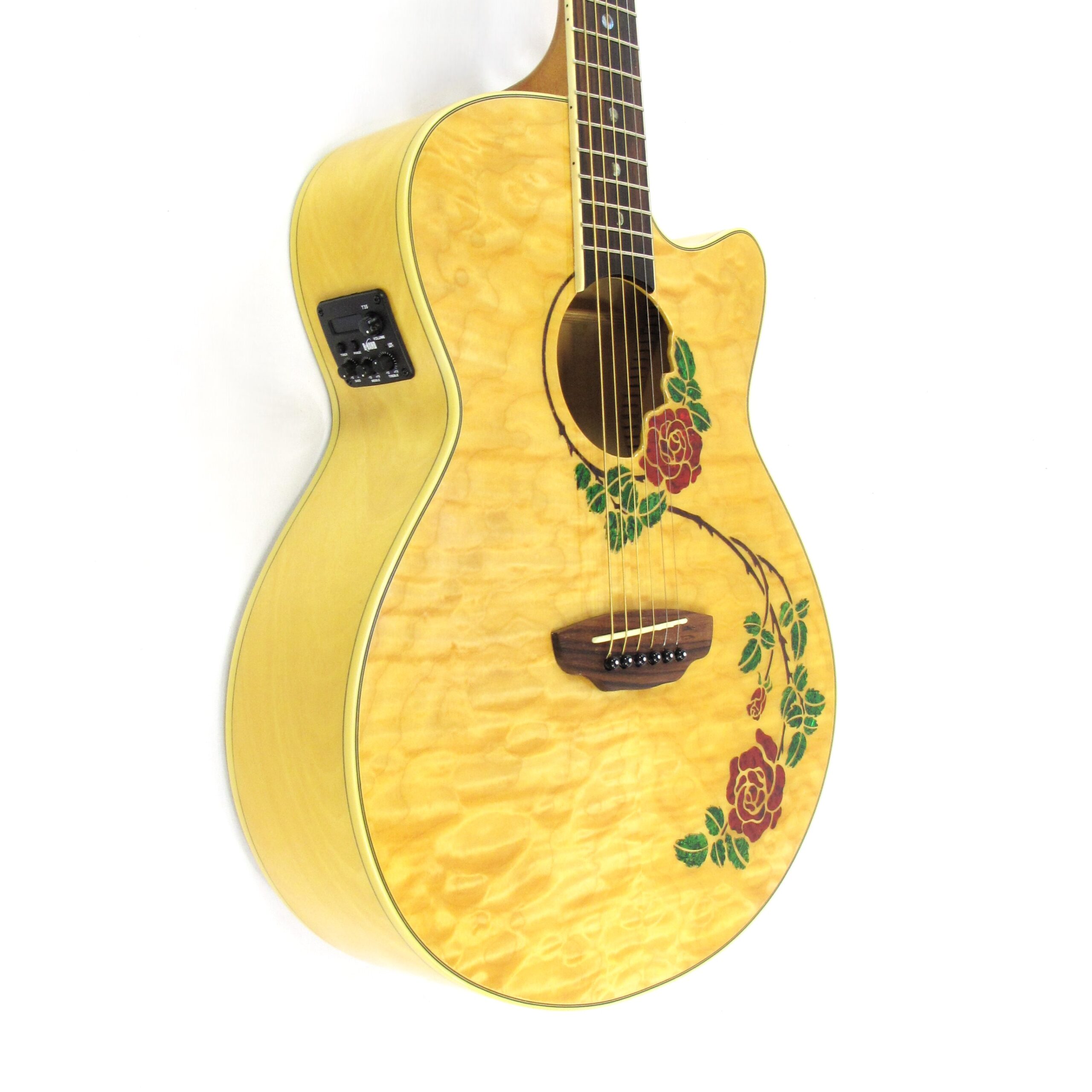 luna flora rose acoustic electric