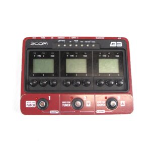 zoom b3 bass multi effects processor