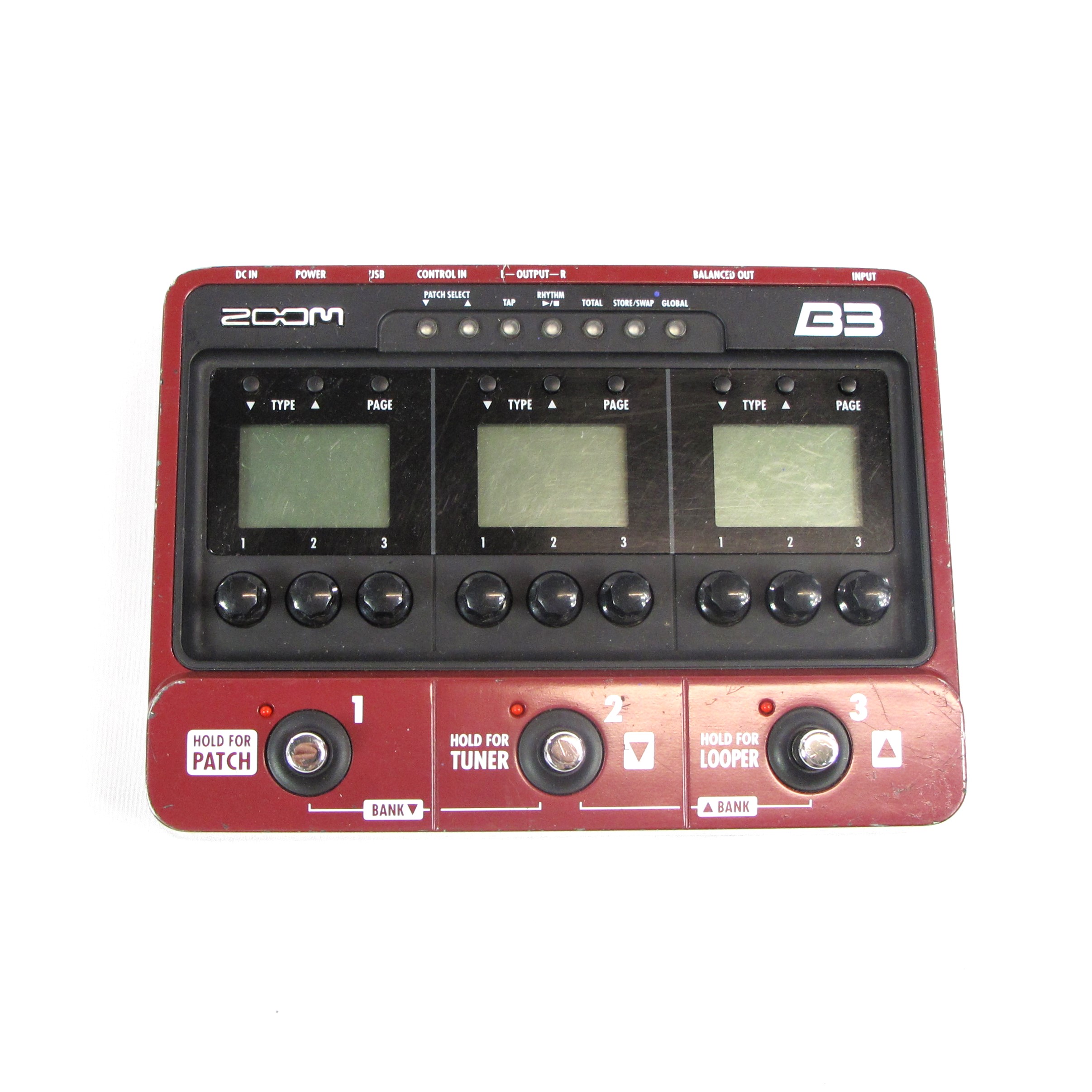 zoom b3 bass multi effects processor