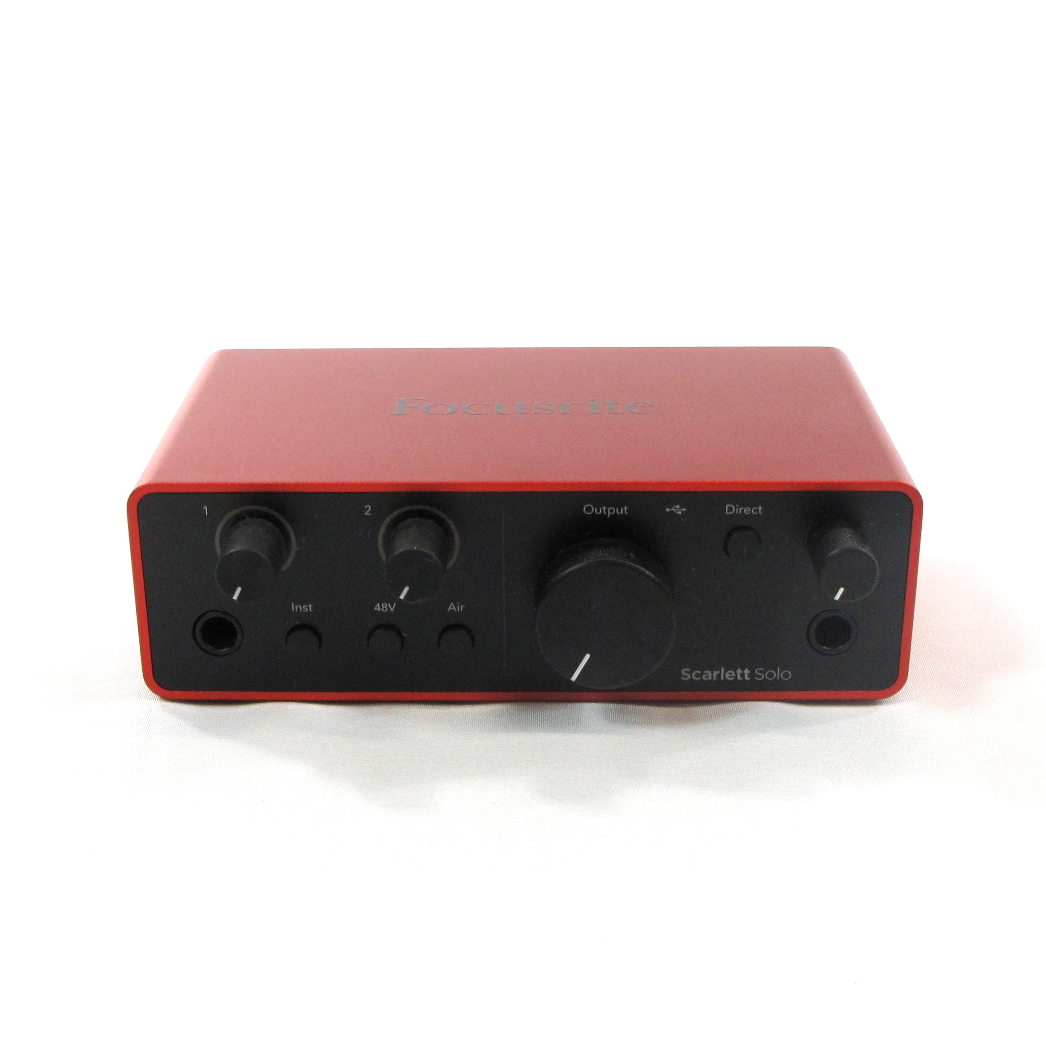 focusrite scarlett solo 4th gen usb audio interface