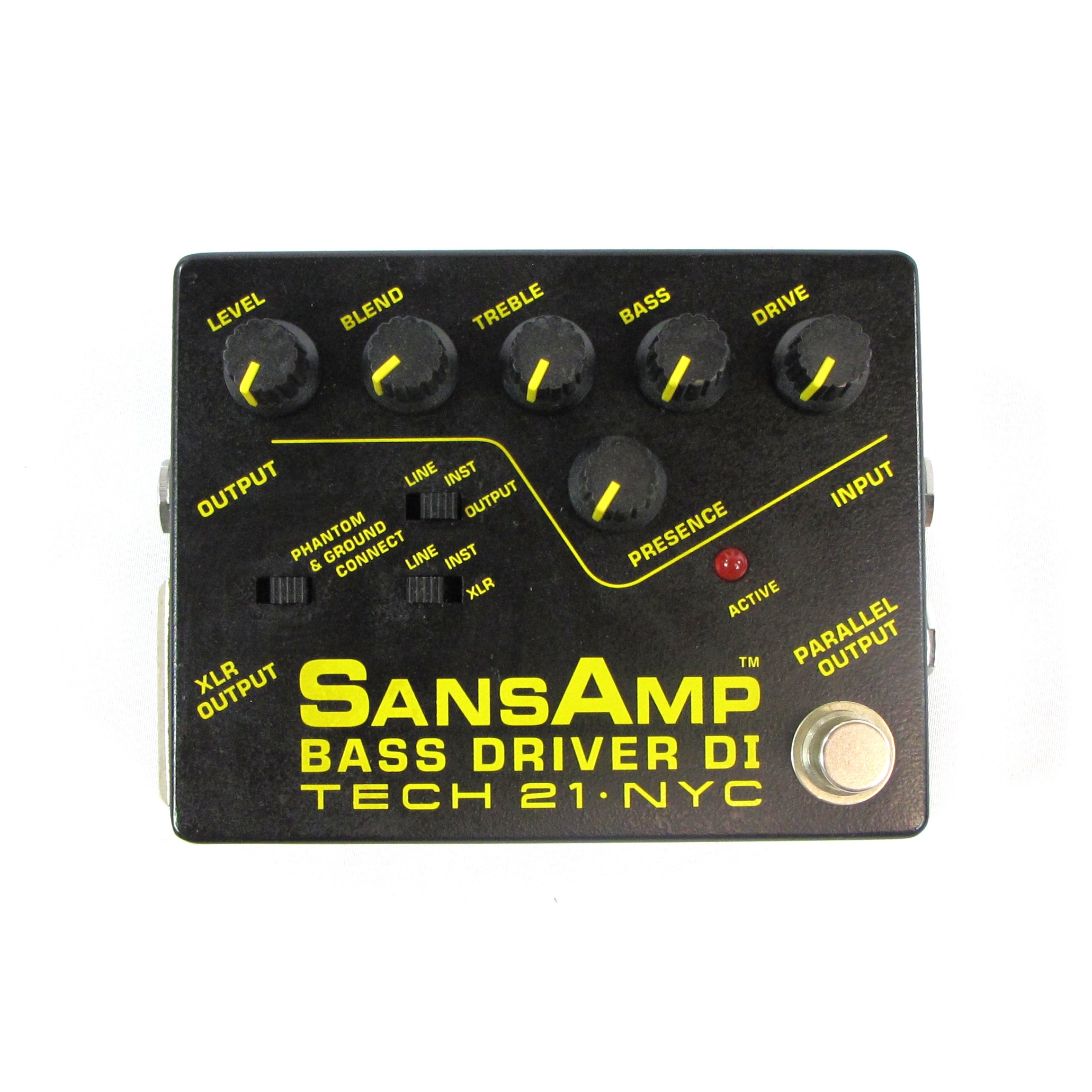 tech 21 sansamp bass driver di