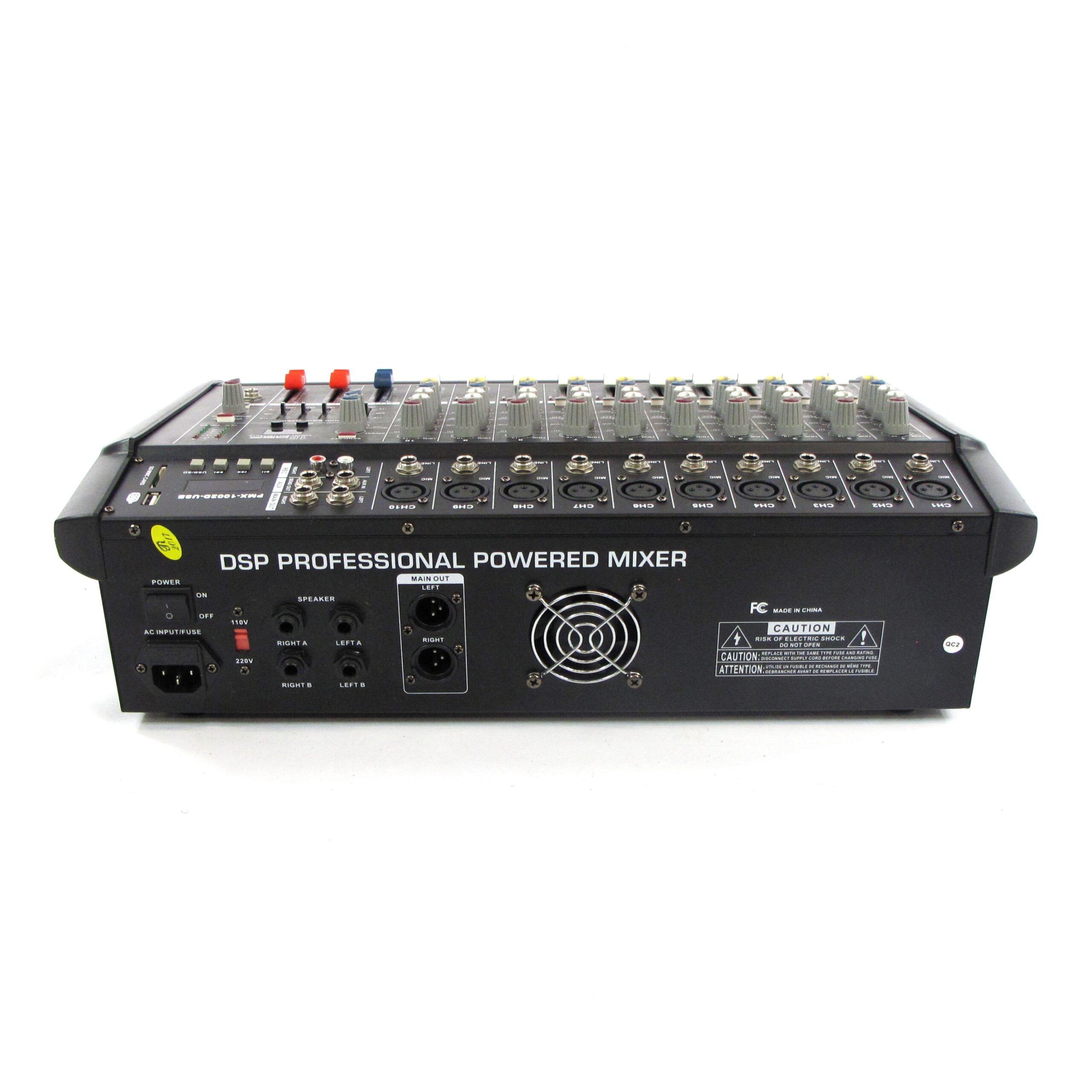 dsp pmx1002d powered mixer