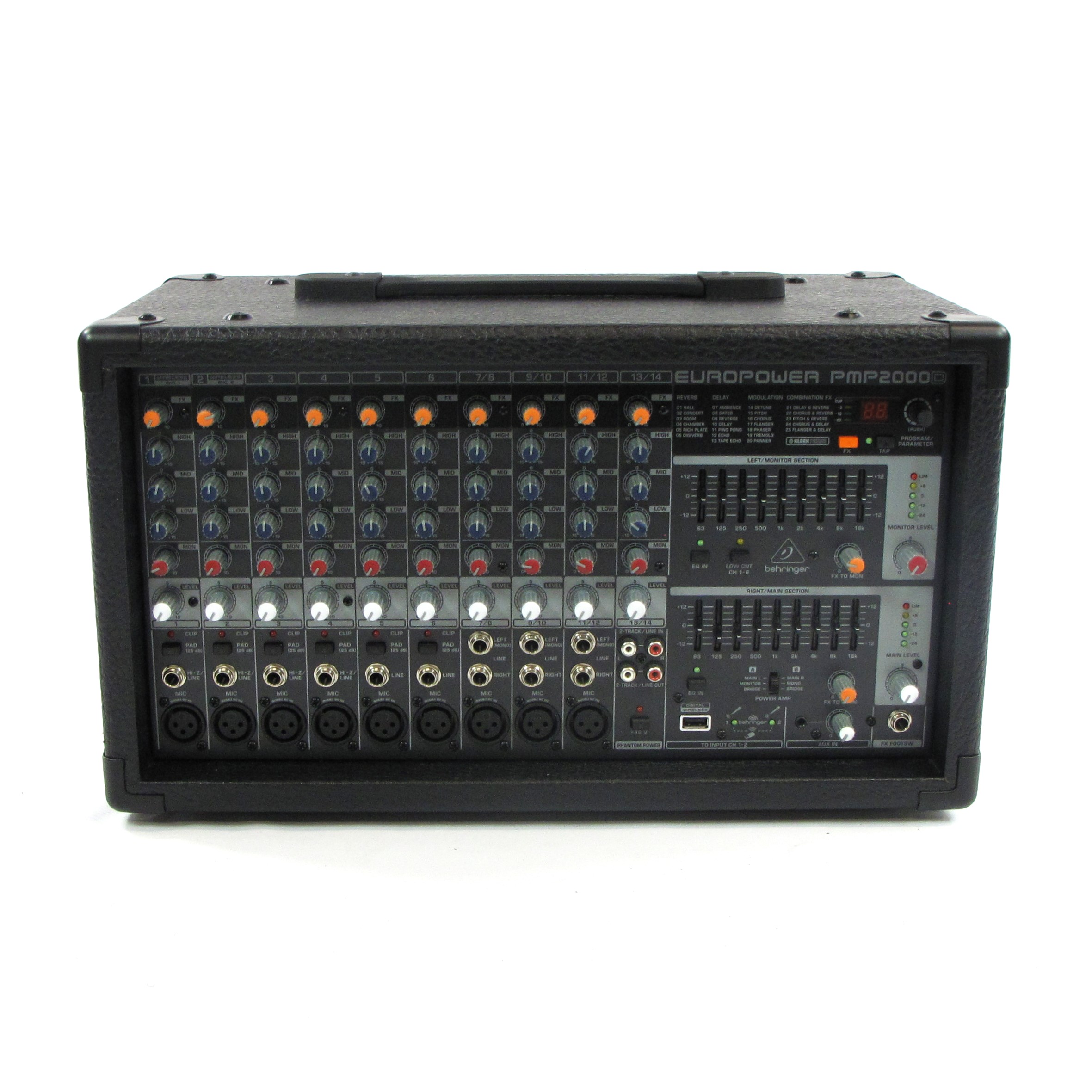 behringer pmp2000d powered mixer