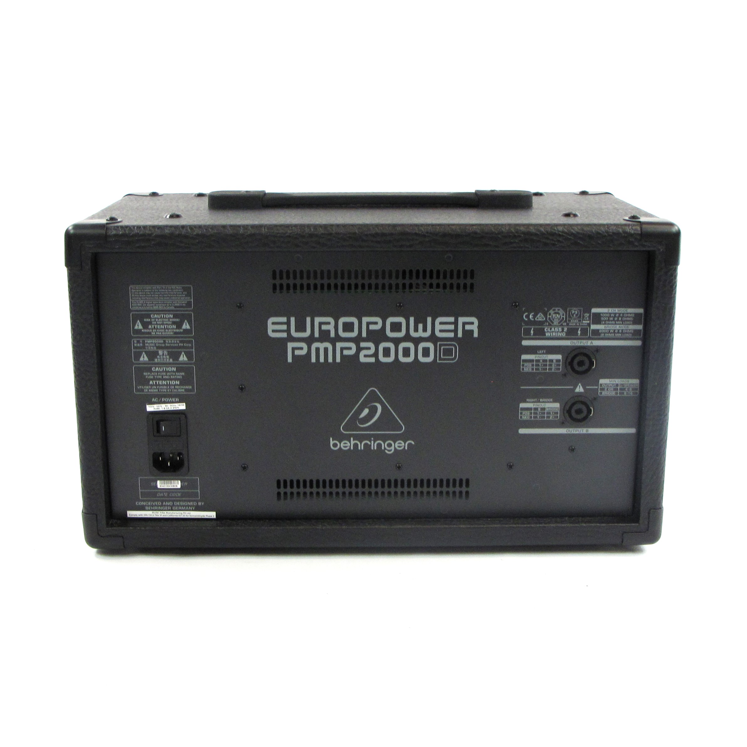 behringer pmp2000d powered mixer