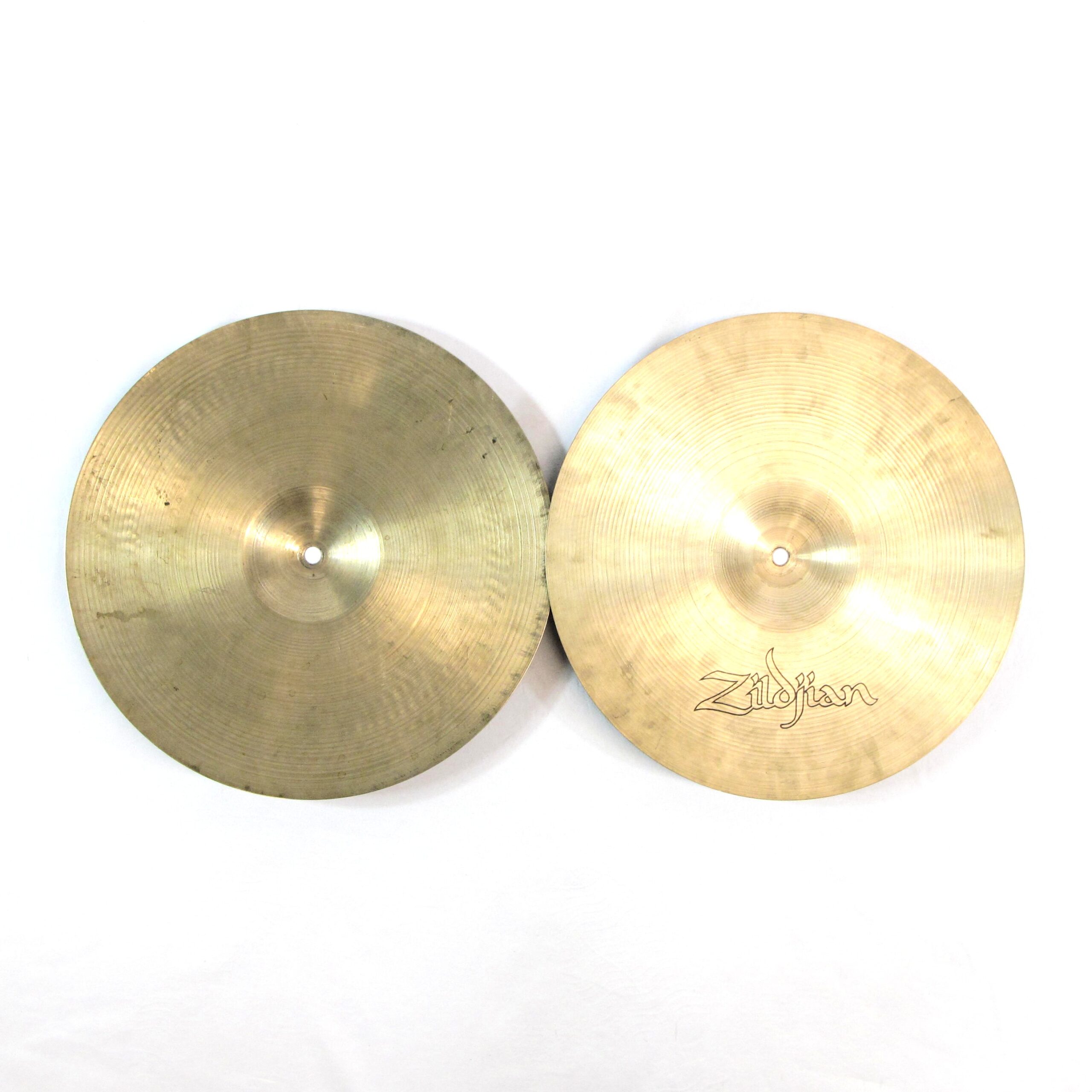 Zildjian Hi-Hat Cymbal Pair - 1970s Vintage