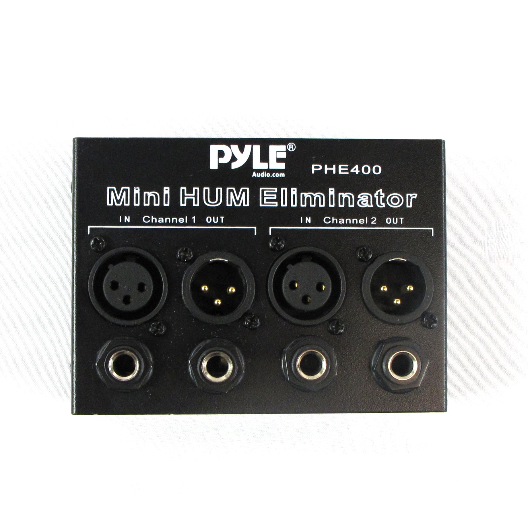 pyle phe400 mini hum eliminator box