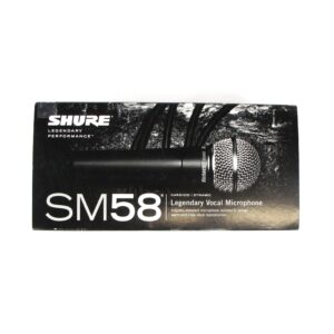 shure sm58 dynamic microphone