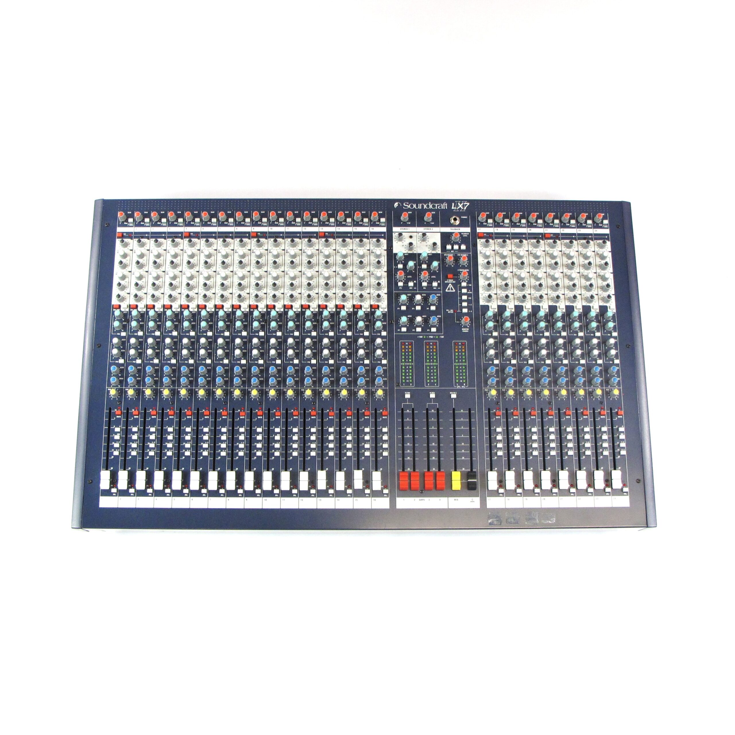 soundcraft lx7ii 24 channel mixer